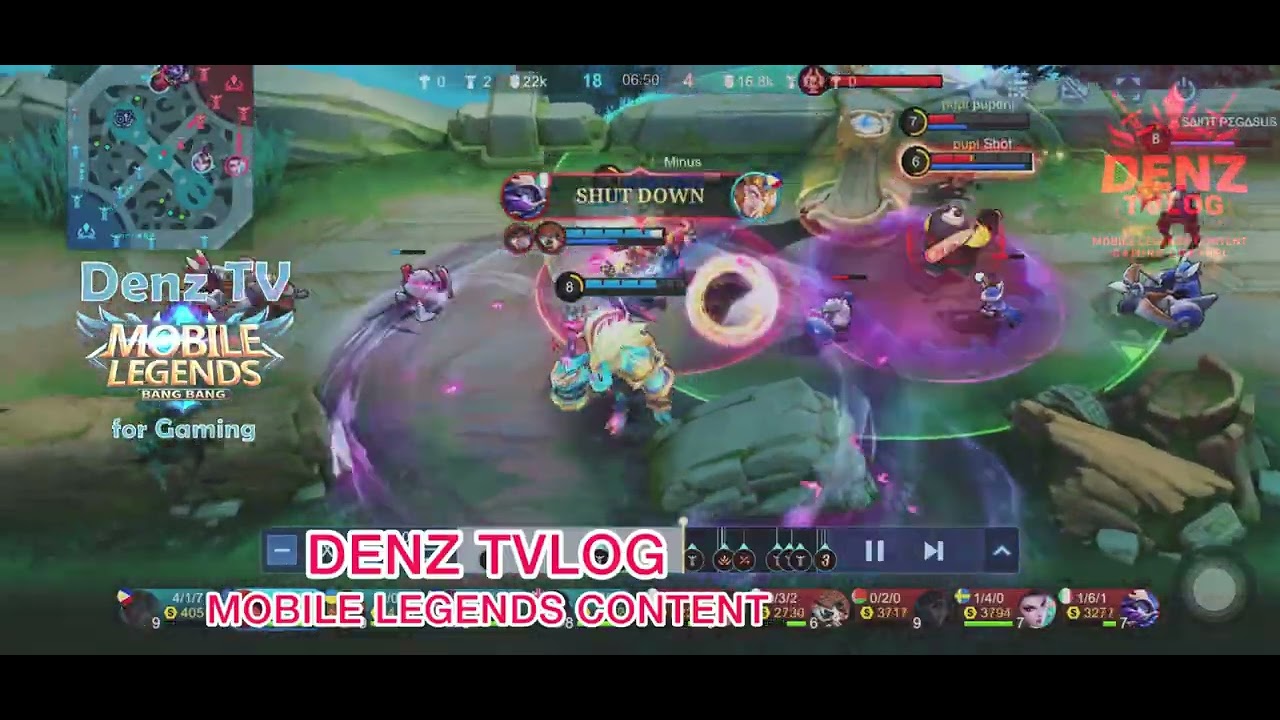 PERFECT TANKING AND PROTECTING || MINOTAUR FULL GAMEPLAY || MOBILE LEGENDS HIGHLIGHTS || DENZ TVLOG