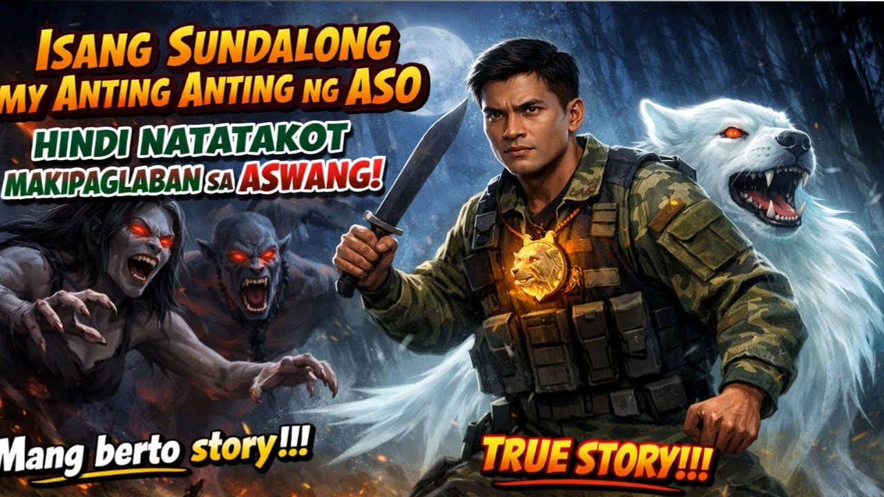 ISANG SUNDALONG MAY ANTING ANTING NG ASO HINDI TAKOT MAKIPAGLABAN SA ASWANG !!!| Berto Story