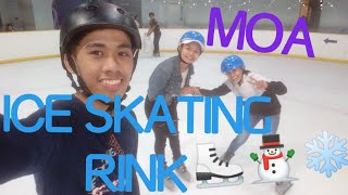 MOA Ice Skating Rink (first time!) - Vlog#1