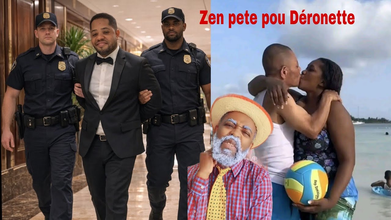 25 février 2026  Blanc ak Liline avili Rosiny la police mete pye Dezirab pale