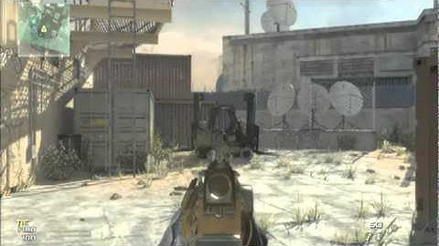 One Hand Gun Glitch MW3 (Best Way)