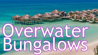 Palafitos Overwater Bungalows in Riviera Maya First in Mexico and Latin America. El Dorado Maroma!