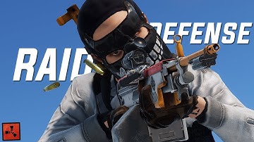 Rust - CHINESE ZERG TRIES TO RAID US WITH A BOX OF ROCKETS!