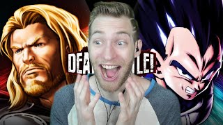 IT WASN'T ENOUGH!!! Reacting to "Thor vs Vegeta Death Battle"