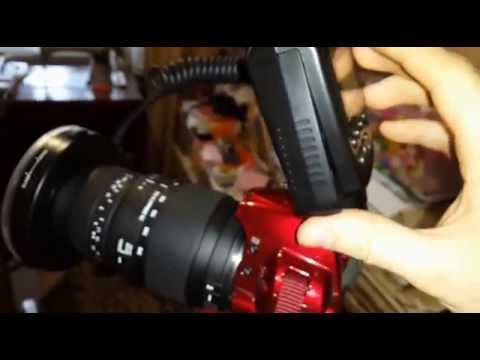 Распаковка и установка Macro Led Ring Flash RF-550D на Nikon D3100