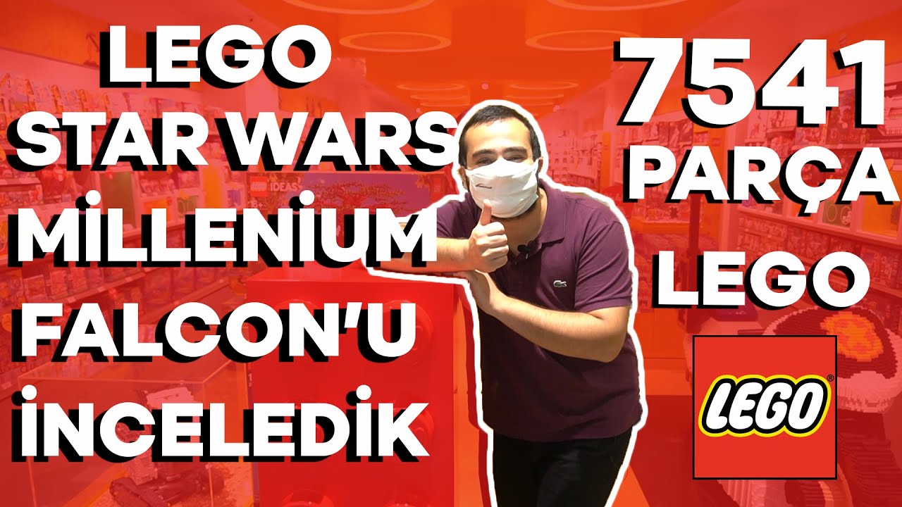 ANKAmall LEGO Store'da LEGO Star Wars Millenium Falcon'u İnceledik! I Ankara'nın Tek LEGO Store'u!