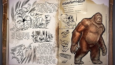 ARK Survival Evolved - Taming Gigantopithecus (NEW APE)