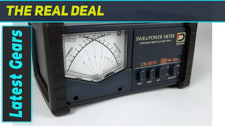 Daiwa CN-501V Cross-Needle SWR/Power Meter Review - Unlocking Precise Monitoring!