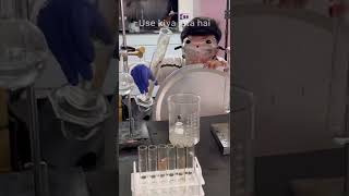 Dont put water into acid 😱 #science #experiment #shorts #beastchemist