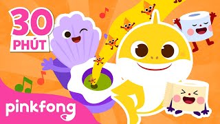 Tuyển tập | câu chuyện Cá mập con | đào tạo nhà vệ sinh trẻ em | Baby Shark Pinkfong Nhạc thiếu nhi