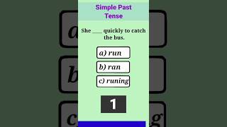 Simple past tense Quiz | English grammar Test |