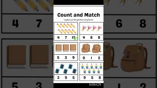count and match