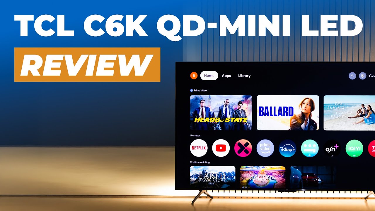 TCL C6K QD-Mini LED 65" – The TV that steals the show.