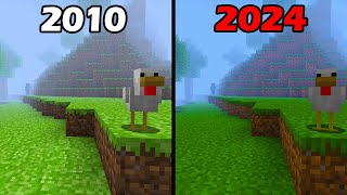 herobrine seed 2010 vs 2024