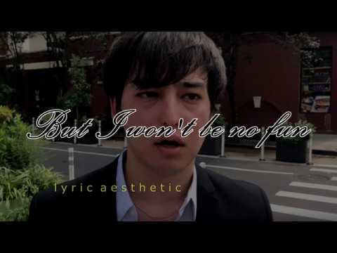 LYRICS ON SCREEN Joji ft. Clams Casino - CAN'T GET OVER YOU