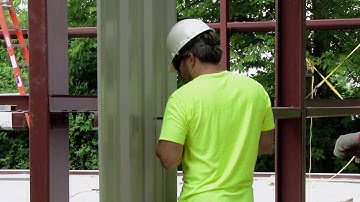 Centra Series Install - Step 31 - Install Wall Sheeting