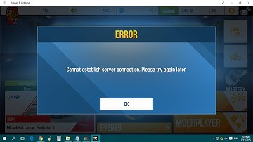 asphalt 8 multiplayer fix (error: cannot establish server connection) AUTOFIX