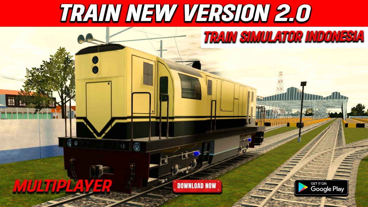 Train Simulator Indonesia - Simulator Kereta Api Versi Baru! 🔥 Multiplayer, New Gameplay, Makin Real