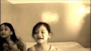 Cia and Abil in pelangi lips Sing