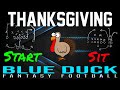 Ep 029 - Thanksgiving Start Sit Preview