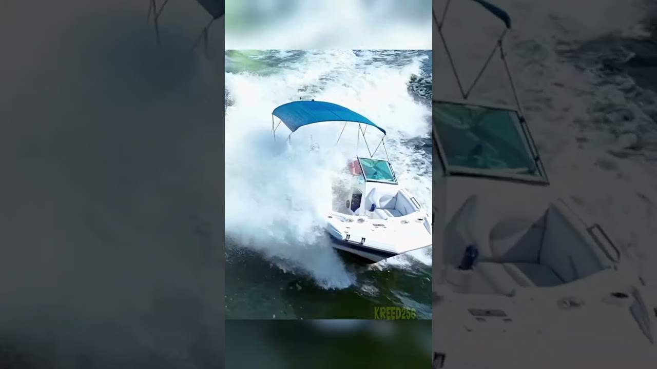 Нормально так подрезал на яхте