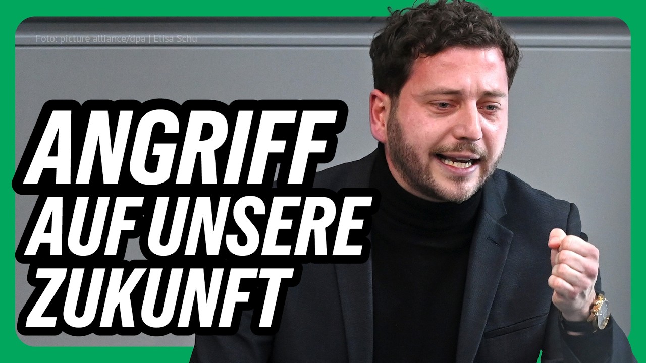 Die Regierung hat nichts aus ihren Fehlern gelernt! – Felix Banaszak im Bundestag zu Energiepolitik