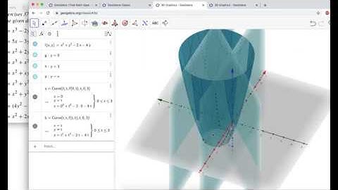 Visualizing Absolute Max/Min of Multivariable Function on a region with GeoGebra 3D
