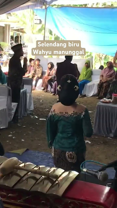 Selendang biru versi sagita #wahyumanunggalcampursari #dangdutkoplo#biduancantik