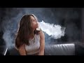 Cute Smoking Girl Cute Girl Smoking And Vaping And Doing Magic Smokes