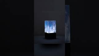 Resin Cube Table Decor - Ocean