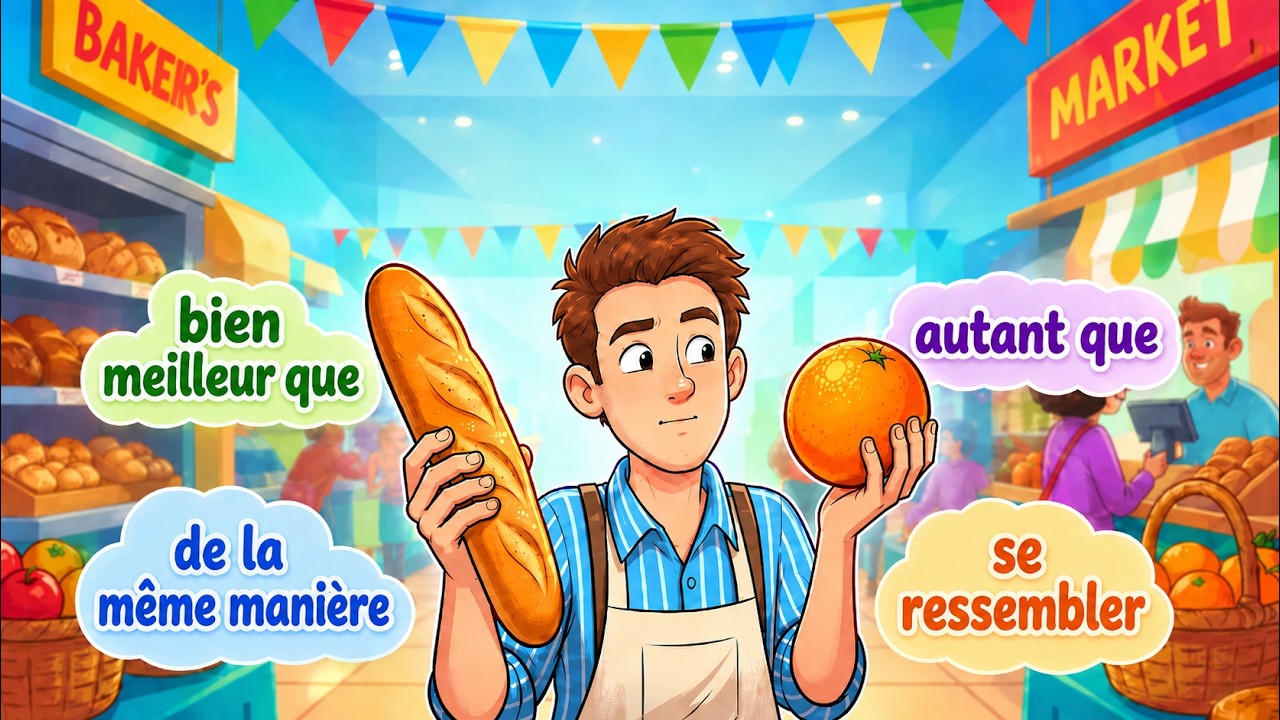 🇫🇷 Comparisons in French: 35 Expressions