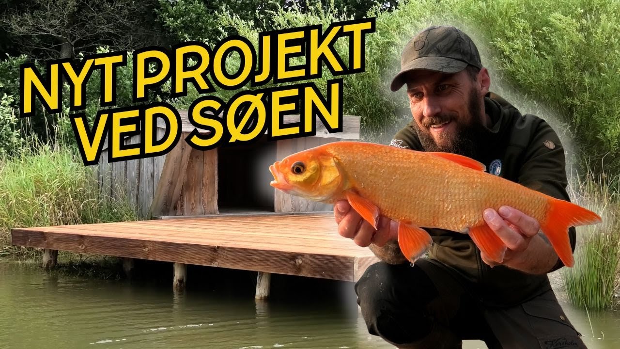 BYGGER MIN EGEN FISKE PLATFORM!!! // NATURNØRD 684