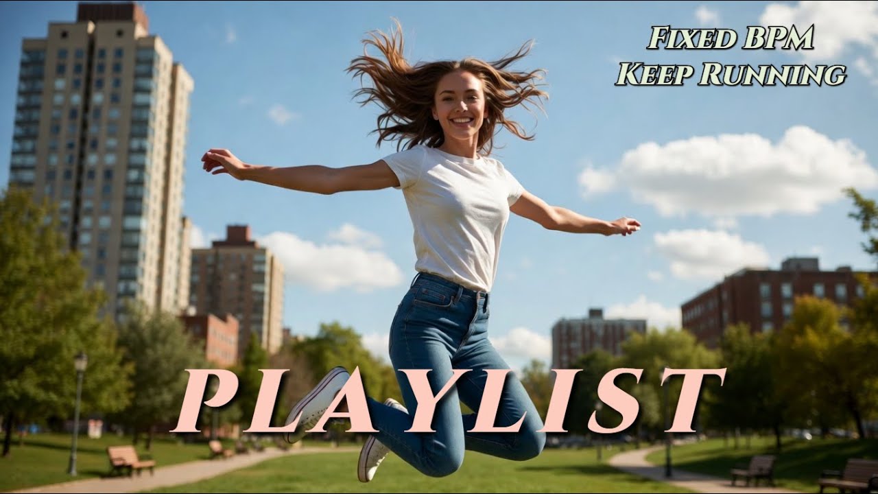 Nonstop Running Playlist Fixed BPM, No Lyrics for Perfect Pace 🏃‍♂️