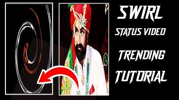 Alight motion video editing || Trending Swirl Text tutorial || WhatsApp status making tutorial
