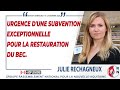 Julie Rechagneux : Question orale, subvention au Bordeaux Etudiants Club