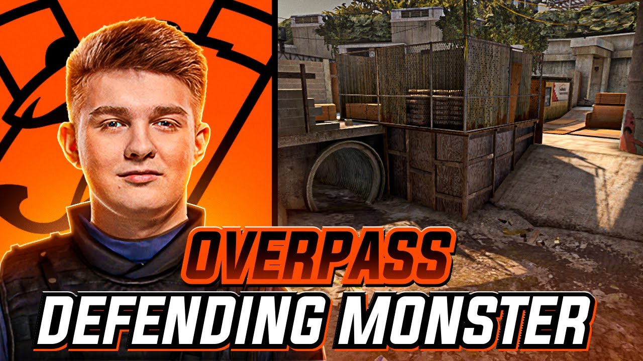 How VP qikert Hold Monster Overpass CT Side (CSGO Guides) - YouTube