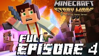 Minecraft: Story Mode - Full Episode 4: A Block and a Hard Place Walkthrough 60FPS HD