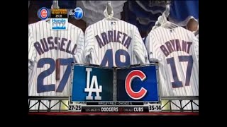 50 - Dodgers at Cubs - Tuesday, May 31, 2016 - 7:05pm CDT - WLS-ABC 7