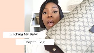 Packing My Baby Hospital Bag Essentials | Alexis Adjei | #ATHOMEWITHALEXIS