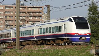 特急しらゆき8号上越妙高行きE653系H204編成　58M【4K】