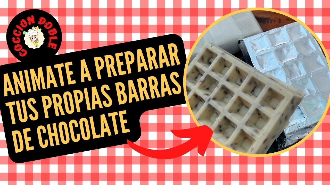 BARRAS DE CHOCOLATE CON FRUTOS SECOS. CON TOOODOS LOS SECRETOS  PARA PERSONALIZARLAS.