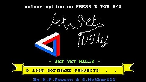 Jet Set Willy Review for the Amstrad CPC by John Gage