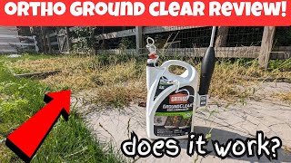 Ortho GroundClear Weed & Grass Killer review!