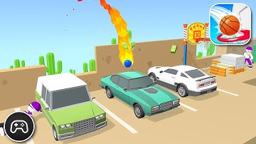 Bounce Dunk - Gameplay Walkthrough Part 89 - Racing Game Levels To Play (iOS, Android)