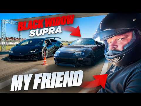 Giving A Friend My 1000hp Supra To Go Dragracing For Me! (he Never Raced Before Lol)