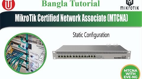 Static Configuration | Mikrotik Router | EVE-NG | VMware workstation