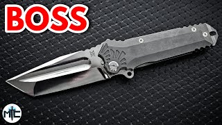 "The Boss" - Midgards Messer / PMP Boss MONSTER Folding Knife - Full Review