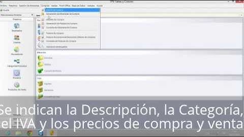 ATRISOFT - TPV Tallas y Colores - Alta de Productos de Venta