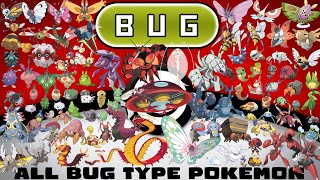 Every Bug Type Pokémon, Misty! Keep away.....!