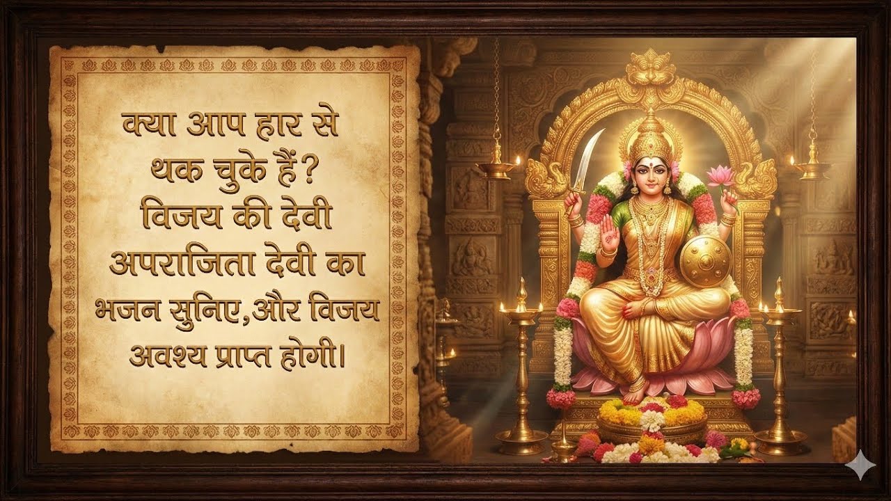 Aparajita devi stotram. Jai bhavani